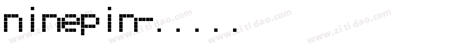 ninepin字体转换