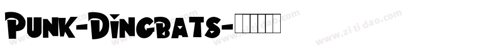 Punk-Dingbats字体转换