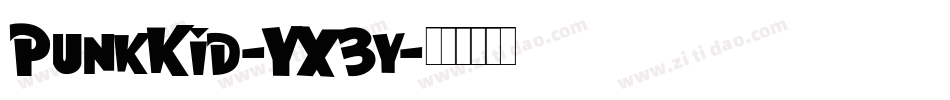 PunkKid-YX3y字体转换