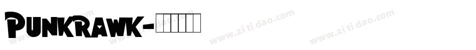 Punkrawk字体转换