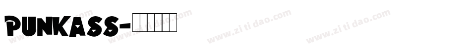 punkass字体转换