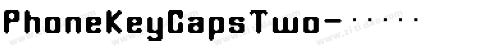 PhoneKeyCapsTwo字体转换
