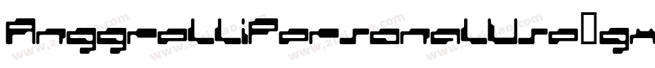 AnggrelliPersonalUse-gx283字体转换 AnggrelliPersonalUse-gx283字体转换