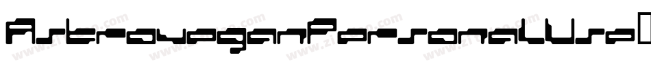 AstroveganPersonalUse-RMwM字体转换