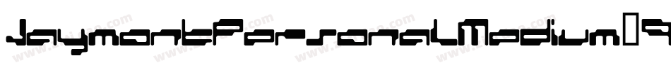 JaymontPersonalMedium-9Jl0字体转换