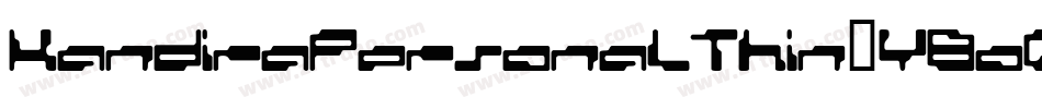 KandiraPersonalThin-Y8oO字体转换 KandiraPersonalThin-Y8oO字体转换