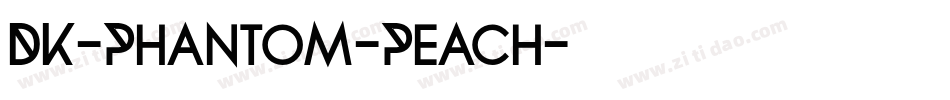 DK-Phantom-Peach字体转换