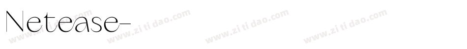 Netease字体转换