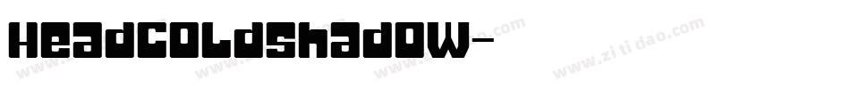 HeadcoldShadow字体转换