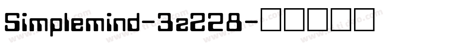 Simplemind-3zZ28字体转换