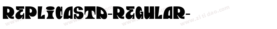 ReplicaStd-Regular字体转换