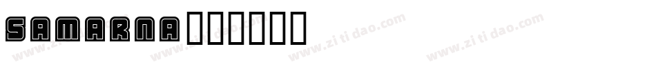 SAMARNA字体转换