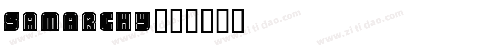 Samarchy字体转换