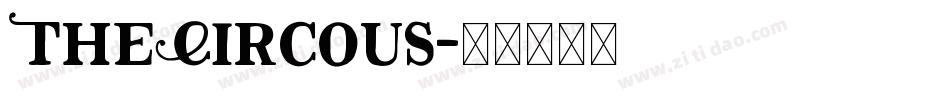 TheCircous字体转换
