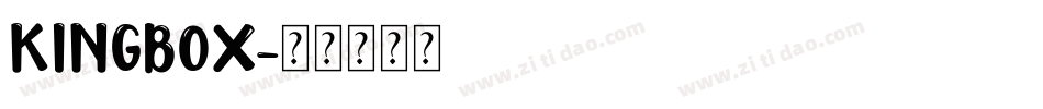 KINGBOX字体转换