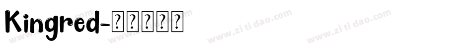 Kingred字体转换
