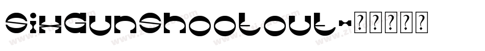 SixGunShootout字体转换