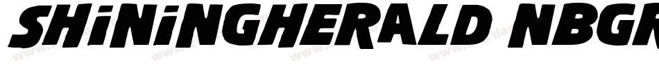 ShiningHerald-nBgR字体转换