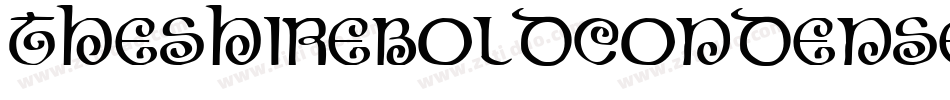 TheShireBoldCondensed-L4eg字体转换 TheShireBoldCondensed-L4eg字体转换