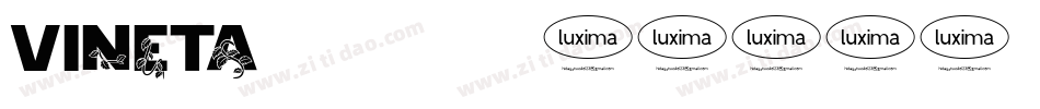 Vineta-2字体转换