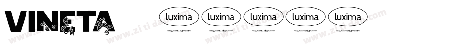 Vineta字体转换