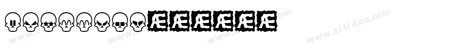 skullcap字体转换