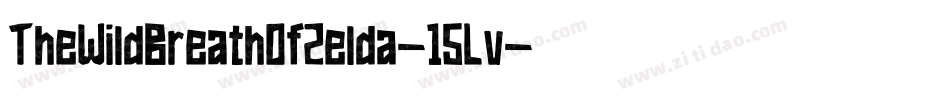 TheWildBreathOfZelda-15Lv字体转换