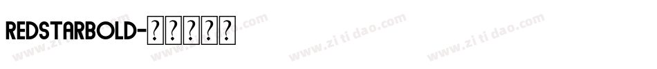 RedstarBold字体转换
