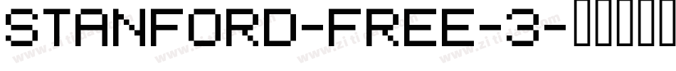 STANFORD-FREE-3字体转换
