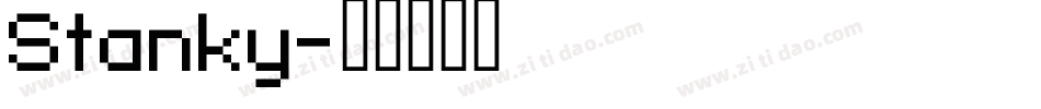 Stanky字体转换