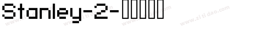 Stanley-2字体转换