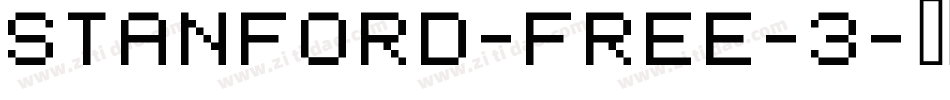 STANFORD-FREE-3字体转换