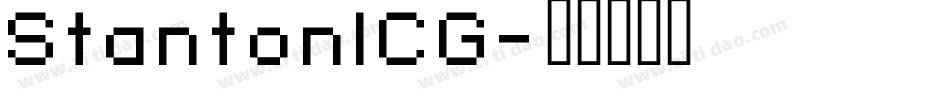 StantonICG字体转换