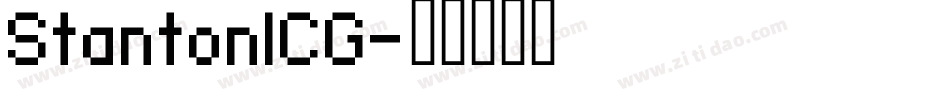 StantonICG字体转换