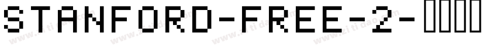 STANFORD-FREE-2字体转换