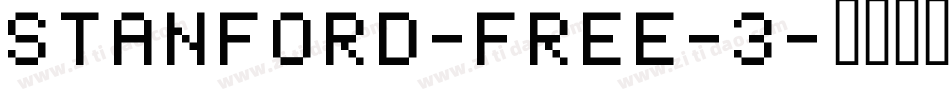 STANFORD-FREE-3字体转换