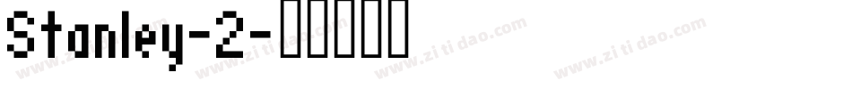 Stanley-2字体转换