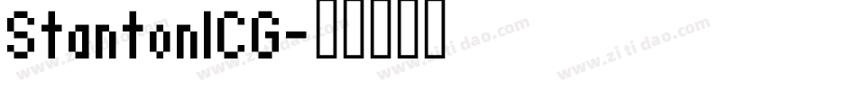StantonICG字体转换