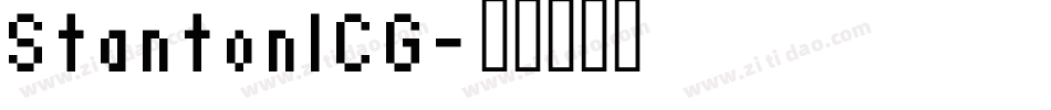 StantonICG字体转换