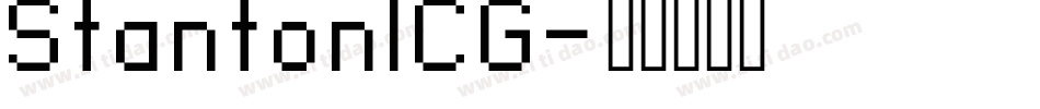 StantonICG字体转换