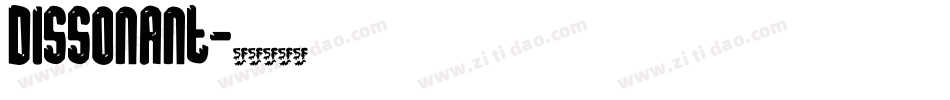 Dissonant字体转换