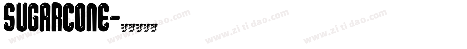 SugarCone字体转换