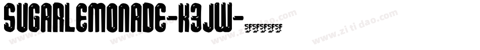 Sugarlemonade-K3JW字体转换
