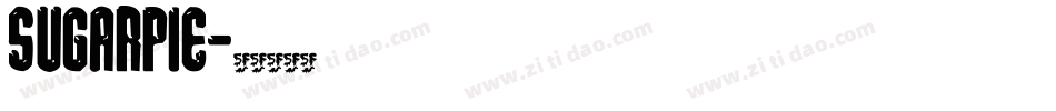 Sugarpie字体转换