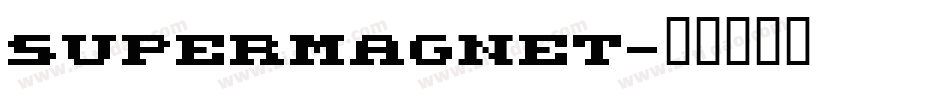 supermagnet字体转换
