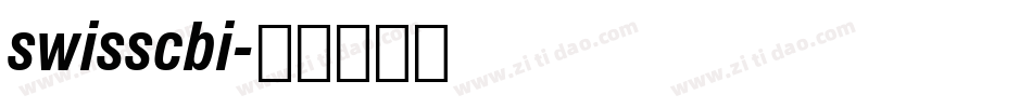 swisscbi字体转换