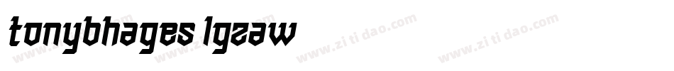 TonyBhages-lgZaw字体转换