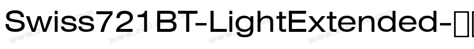 Swiss721BT-LightExtended字体转换
