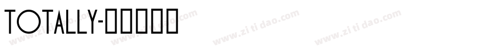 Totally字体转换