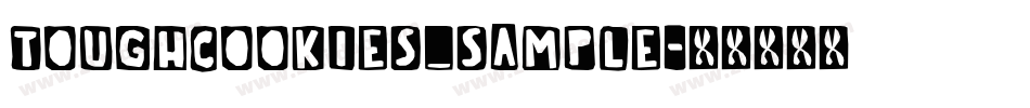 ToughCookies_Sample字体转换